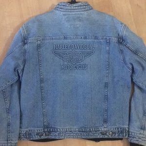 Harley-Davidson thermal insulated, denim jacket